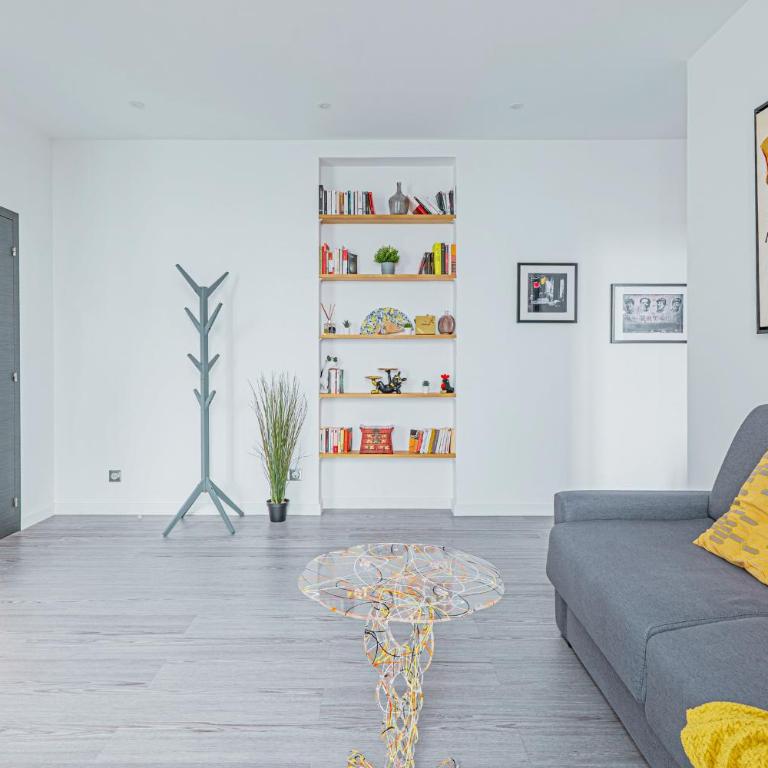 Vue mer panoramique, parking privé, Monaco 10 min - Apartment mit 1 Schlafzimmer - 20