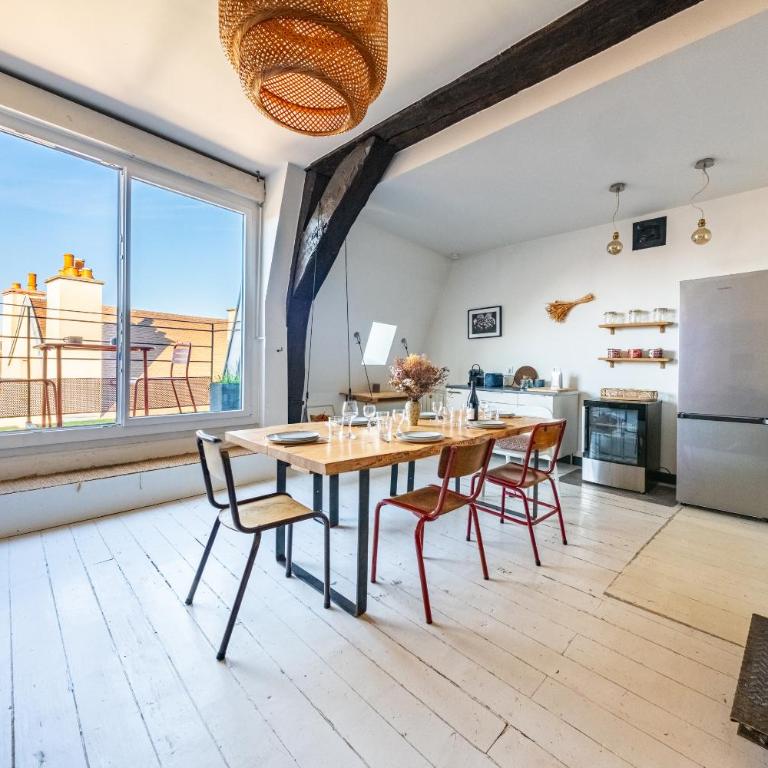 Le Potet - By Primo Dijon - Appartamento con 2 Camere da Letto e Balcone - 9