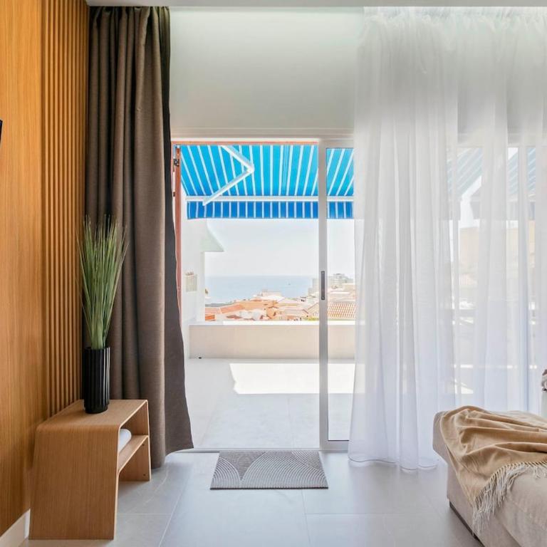 Montesol 1BR • AC • Walk to Siam Park & Beach - Apartamento 1 dormitorio con vistas al mar y terraza - 9