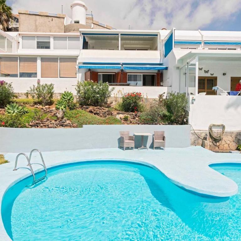 Montesol 1BR • AC • Walk to Siam Park & Beach - Apartamento 1 dormitorio con vistas al mar y terraza - 23