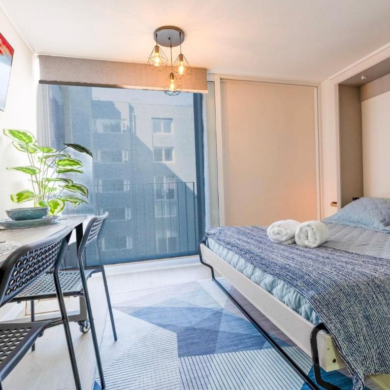VR - Deptos nuevos full equipados - Metro Sta Isabel y Sta Lucia - Cowork - Azotea - Apartamento de 1 dormitorio - 2