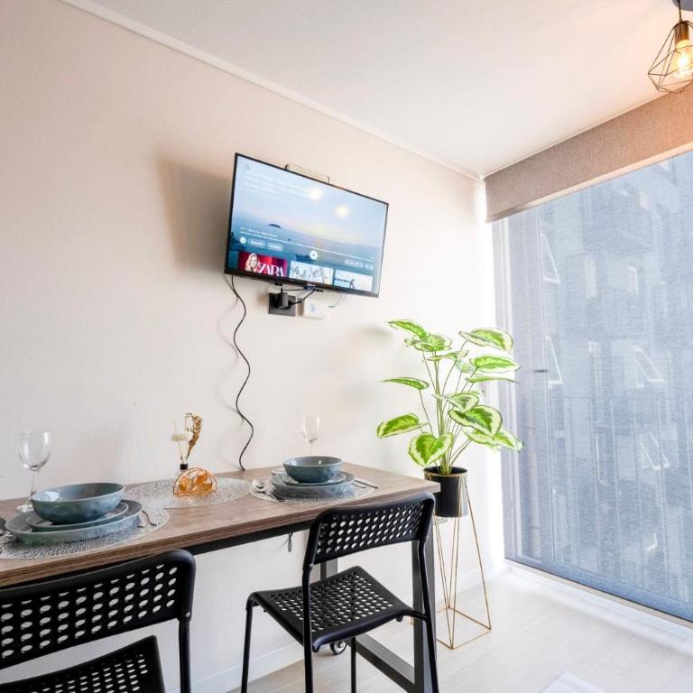 VR - Deptos nuevos full equipados - Metro Sta Isabel y Sta Lucia - Cowork - Azotea - Apartamento de 1 dormitorio - 4