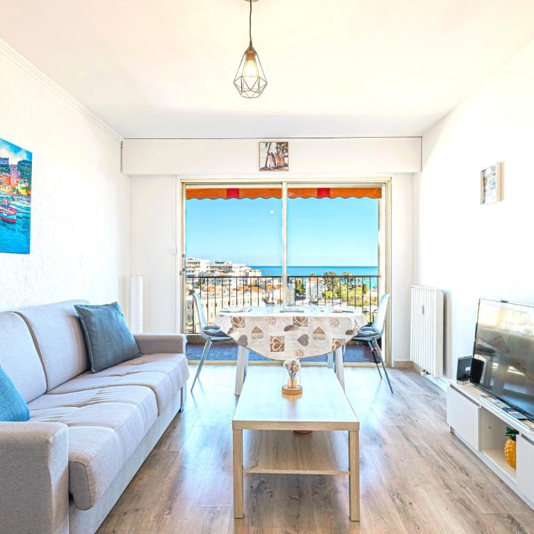 Superbe vue mer - 2 minutes de la plage - Parking - Appartamento con 1 Camera da Letto - 1
