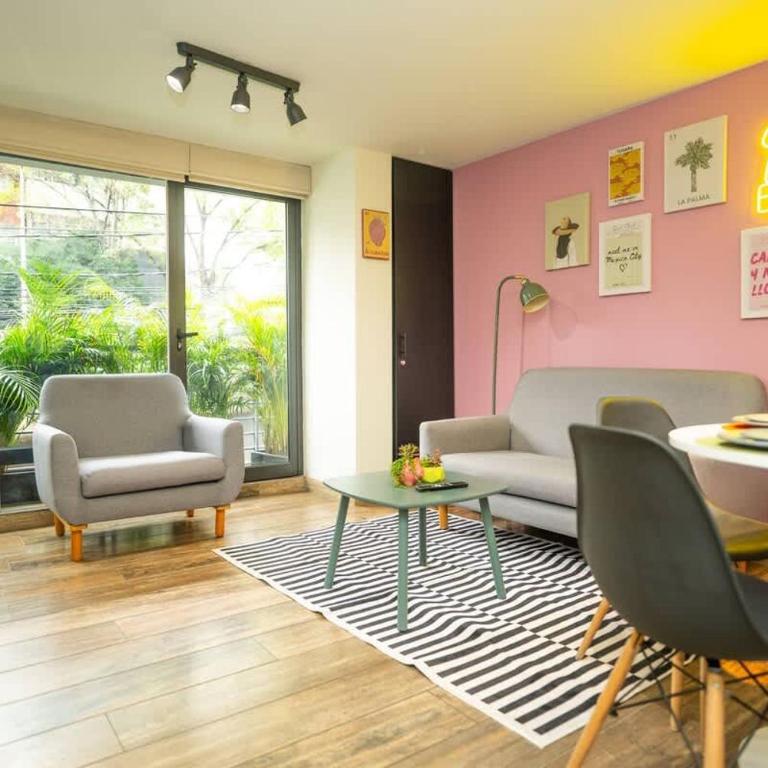 Stylish 2BR-2BA Near Plaza de Toros Mexico City - Apartamento de 2 dormitorios - 25