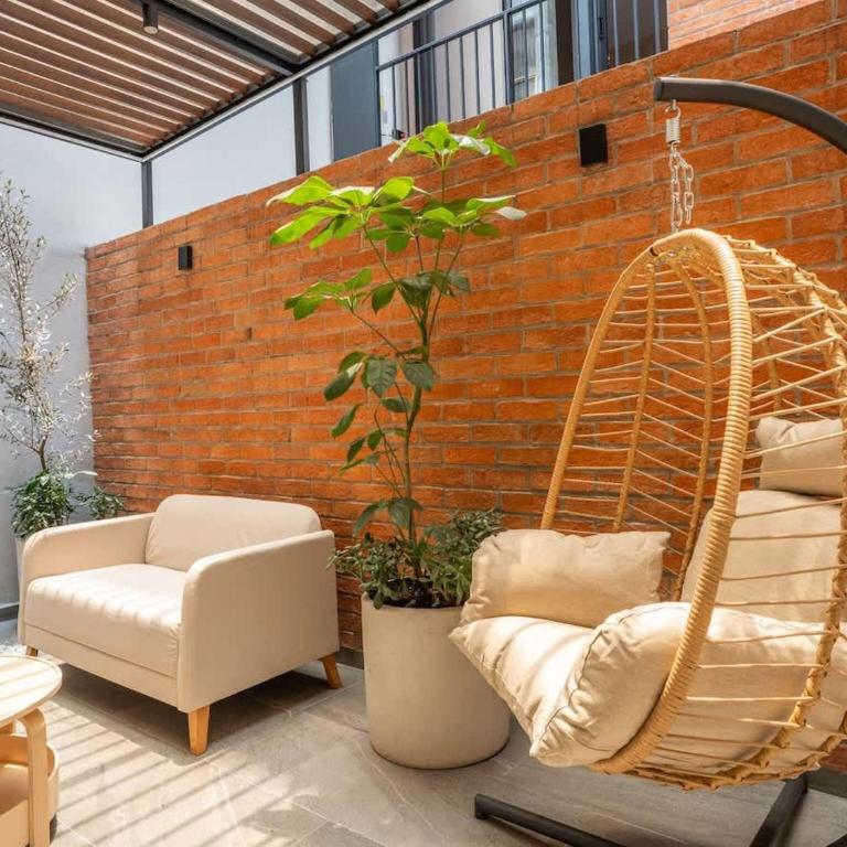 Stunning 3BR in Condesa with Terrace, Pool & Gym - Apartamento de 3 dormitorios - 1