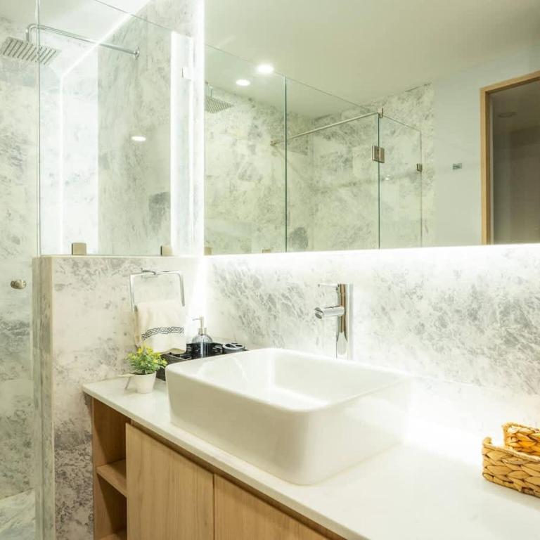 Stunning 3BR in Condesa with Terrace, Pool & Gym - Apartamento de 3 dormitorios - 47