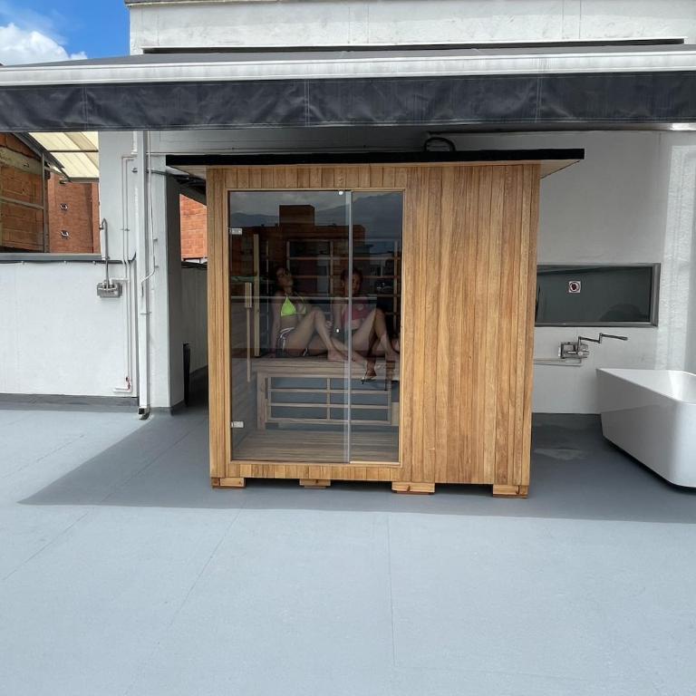 2BD Laureles, Sauna Cold Plunge 400MB Wifi 2 Desks - One-Bedroom Apartment - 8