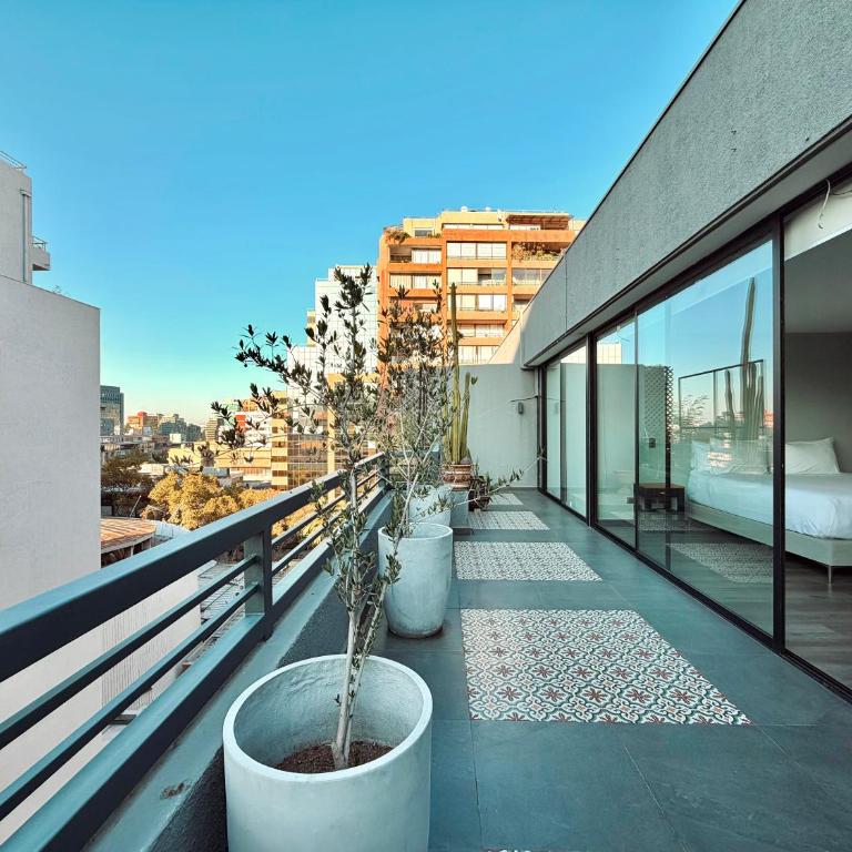 Hotel Tempo Rent - Two-Bedroom Deluxe Apartment with Balcony - 9