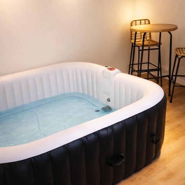 Plein centre Cosy 38m2 avec accès terrasse, spa et sauna communs Place Dalton - One-Bedroom Apartment - 1