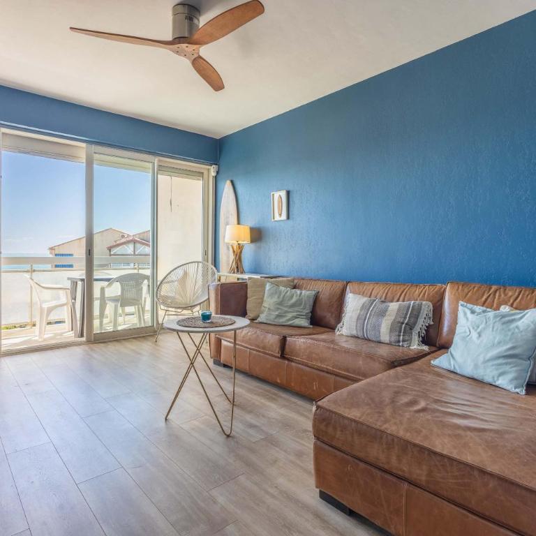 Appartement Vue Mer avec Terrasse, a Deux Pas de la Plage - Deluxe One-Bedroom Apartment with Ocean View - 14