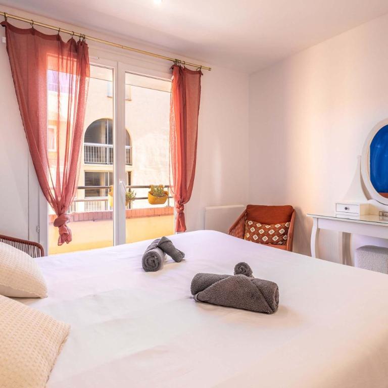 Valras-Loc L-Hippocampe, tout a pied - 2 chambres - Apartment - 18