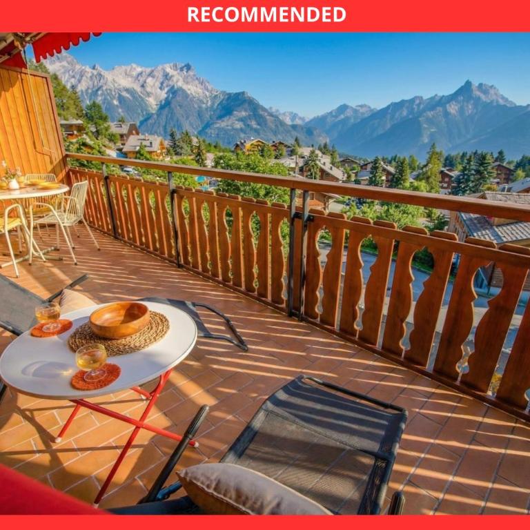 Mountain view Balcony et comfort - Appartement 1 Chambre avec Balcon et Vue sur les Montagnes - 1
