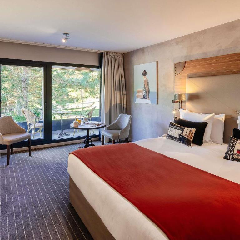 Côte Ouest Thalasso & Spa Les Sables d'Olonne - MGallery Collection - Classic Room with Queen Bed or Two Single Beds, Balcony and Forest View - 6