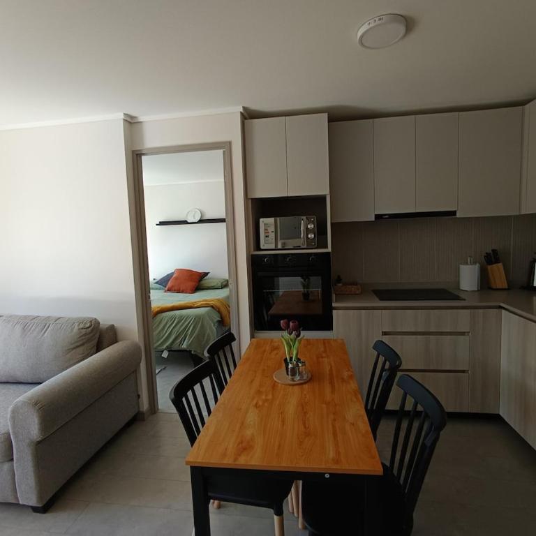 Alojamiento en Ñuñoa 2D2B Nuevo Cómodo y para 5 Personas - Apartamento de 2 dormitorios - 17