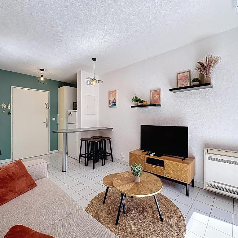 Pomme de Pin - Piscine, Tennis et Parking - Appartamento con 1 Camera da Letto - 6