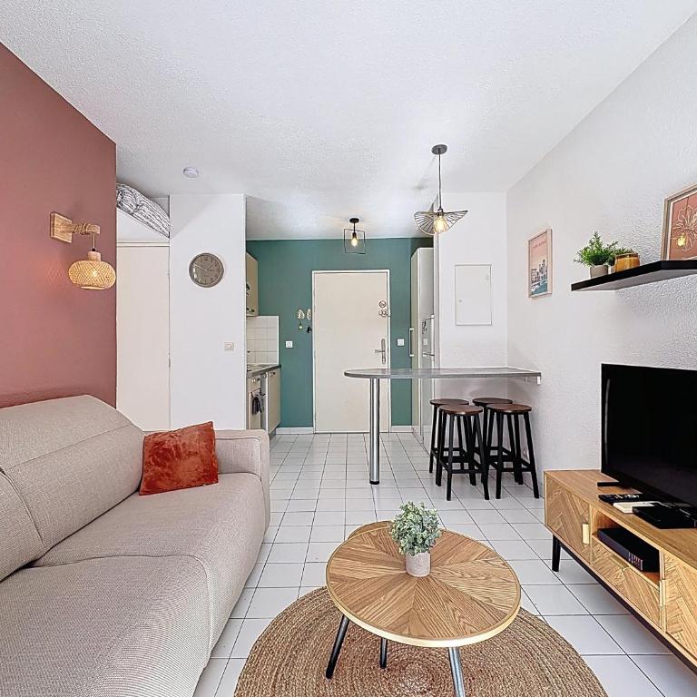 Pomme de Pin - Piscine, Tennis et Parking - Appartamento con 1 Camera da Letto - 9