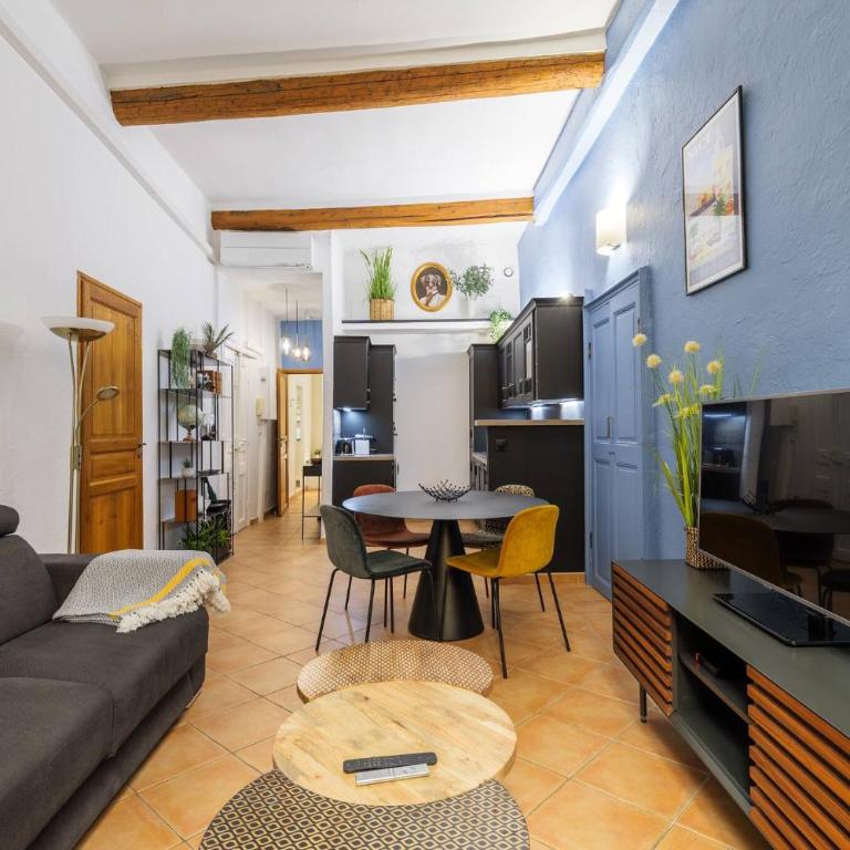 Charmant 3 pieces place Rossetti - Appartement - 12