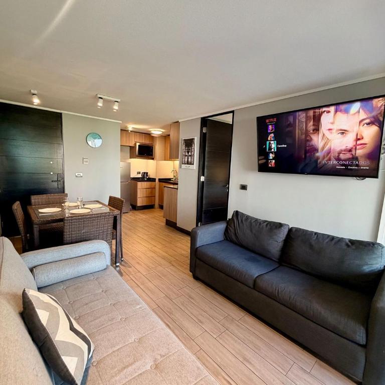 Acogedor Depto. a un costado de Clínica Las Condes - One-Bedroom Apartment - 13