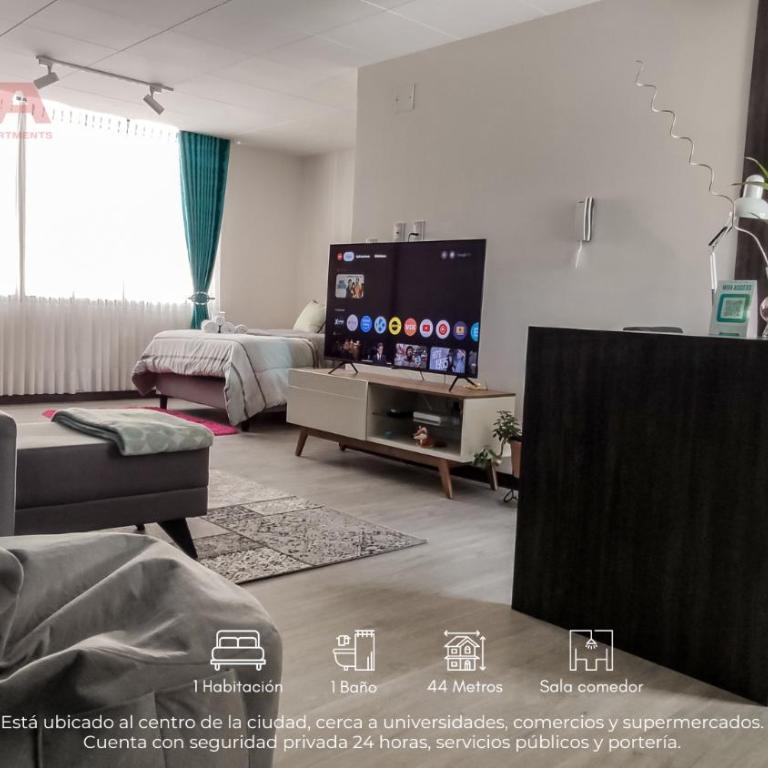 Céntrico y Moderno mono ambiente - One-Bedroom Apartment - 6