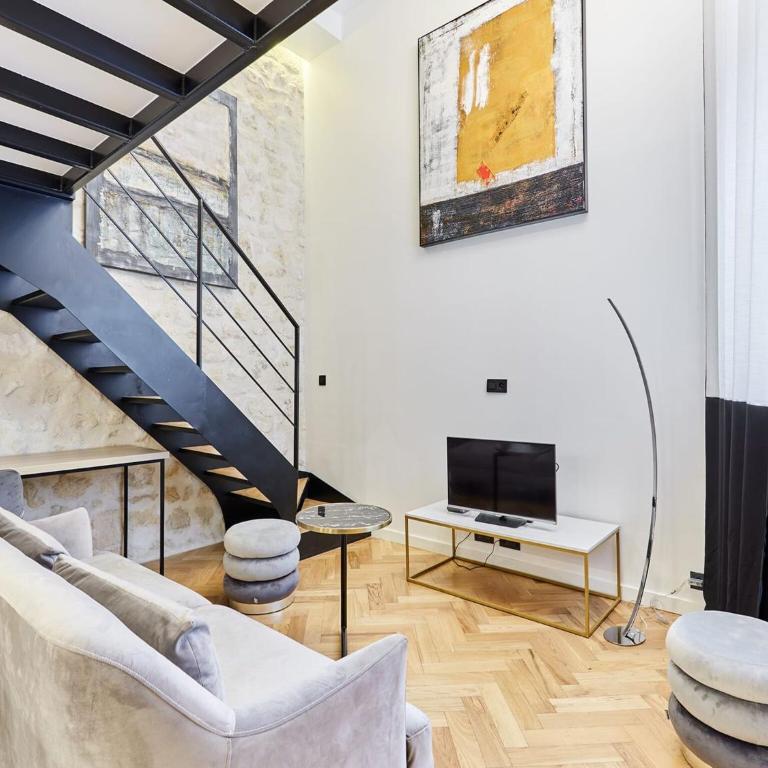 Charming Duplex Loft - Paris City Center - Appartement 1 Chambre - 8