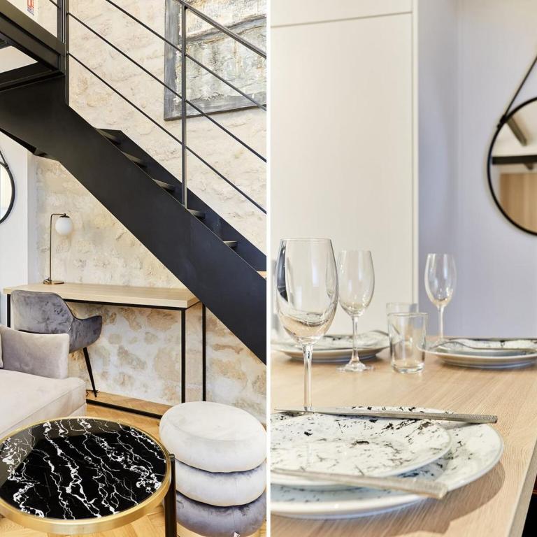 Charming Duplex Loft - Paris City Center - Appartement 1 Chambre - 14