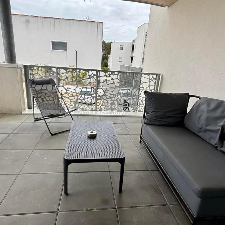 Appartement PMR avec balcon, 2 chambres, accès direct plage, piscine, parking sécurisé - La Tranche-sur-Mer - FR-1-194-220 - Appartamento (6 Adulti) - 8