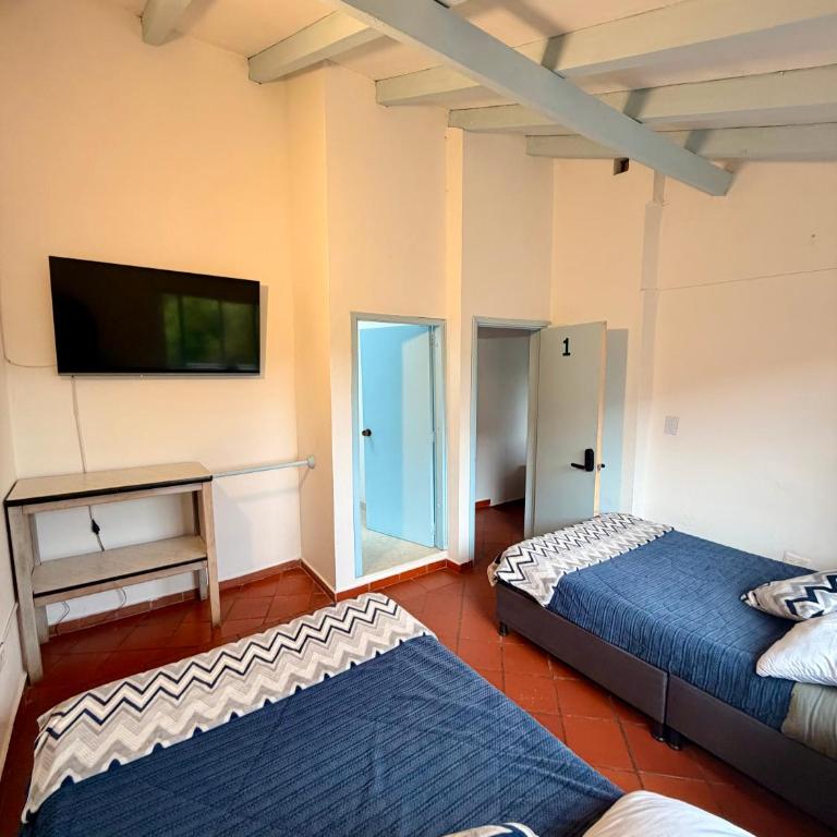Posada Santa María Villa de Leyva Sede La Palma - Double Room with Private Bathroom - 4