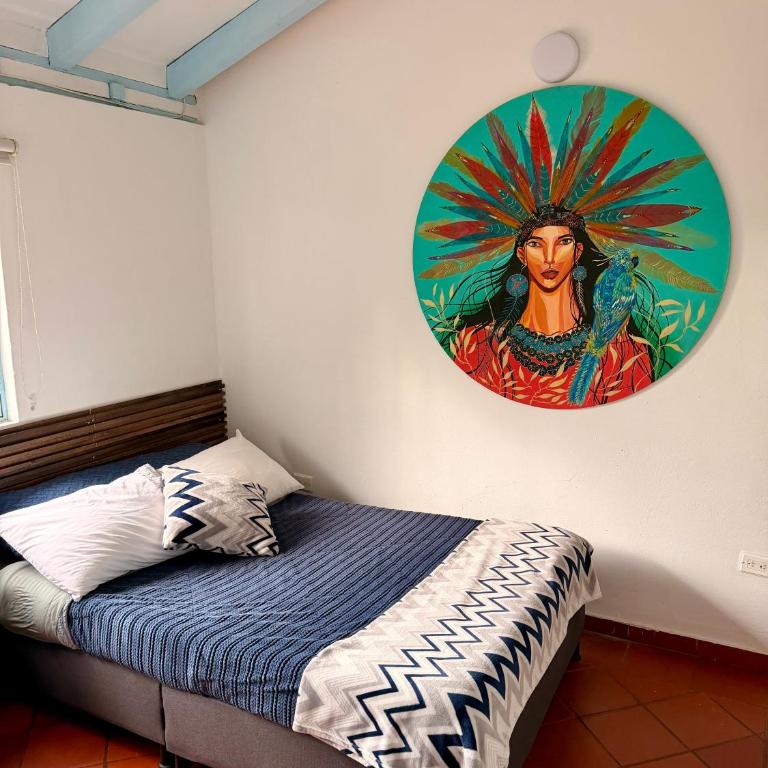 Posada Santa María Villa de Leyva Sede La Palma - Double Room with Private Bathroom - 8