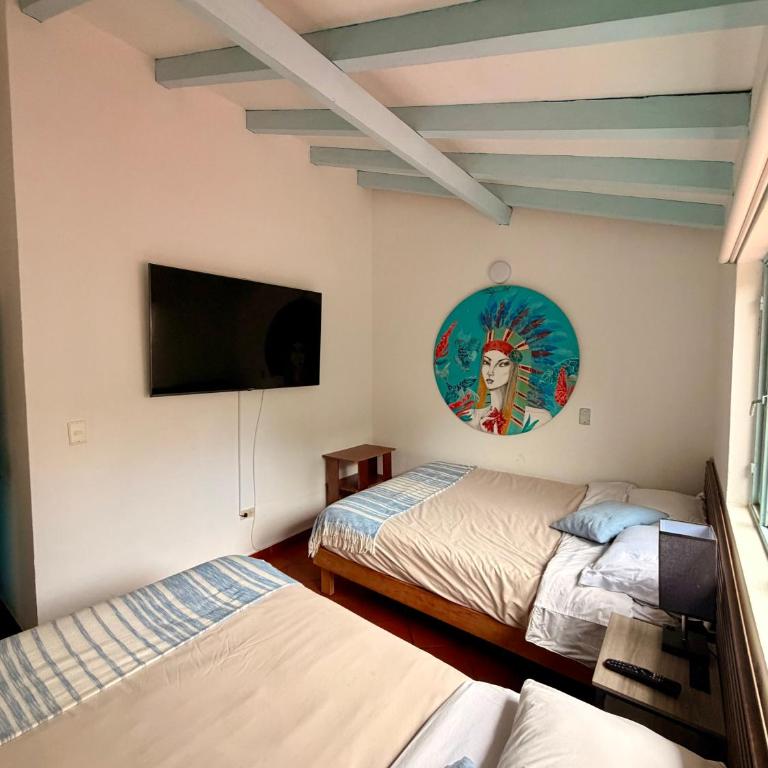 Posada Santa María Villa de Leyva Sede La Palma - Deluxe Twin Room - 4