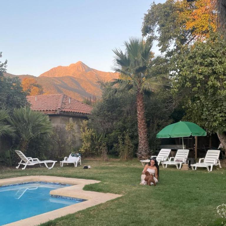 Olmué linda parcela cerca Plaza de los caballos Gran piscina10x5- P28 sector tranquilo - Three-Bedroom House - 9