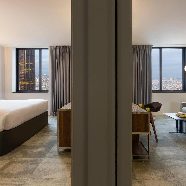 Pullman Paris Montparnasse - Suite Lit King-Size Deluxe avec Canapé - Vue sur Ville - 3