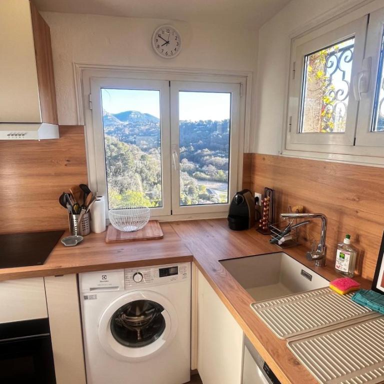 Maison atypique avec vue à Saint Paul de Vence - Villa mit 2 Schlafzimmern - 6