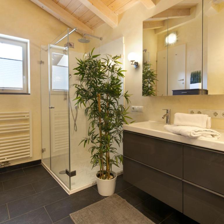 Alpenlandhaus Menardi - Apartment mit 2 Schlafzimmern und Balkon - 13