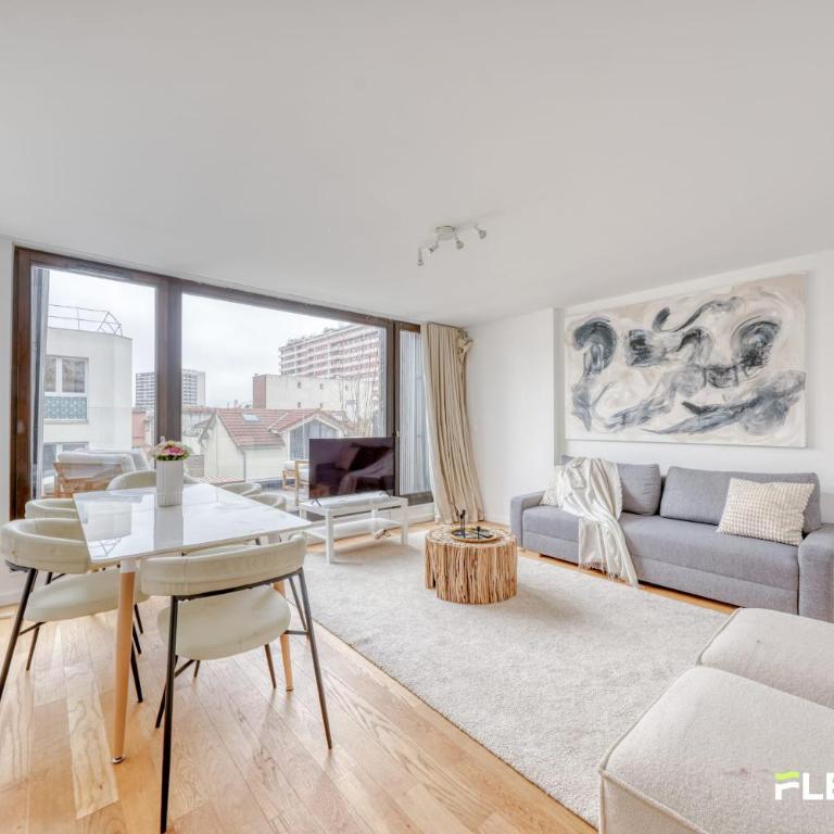 Luxury T4 with Terrace & Paris Rooftop View - Appartamento - 4