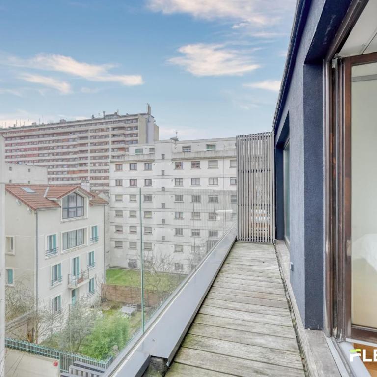 Luxury T4 with Terrace & Paris Rooftop View - Appartamento - 42