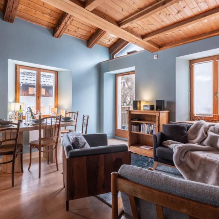 Beautiful appt with terrace in Chamonix - Apartment - 5