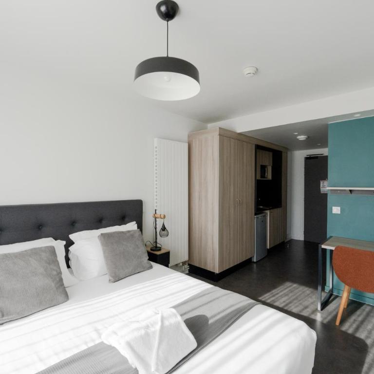 SLO Appart Hotel Bordeaux - Cité du Vin - Studio Lit Queen-Size - 1