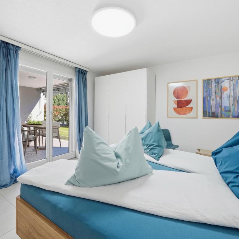 ASCONA GIARDINO FELICE Familienfreundliche Ferienwohnung mit 240m2 eigenem Garten & Klimaanlage - Appartamento con 2 Camere da Letto e Terrazza - 9