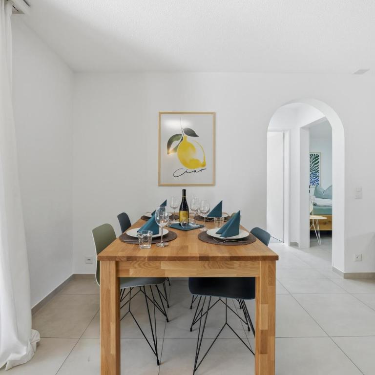 ASCONA GIARDINO FELICE Familienfreundliche Ferienwohnung mit 240m2 eigenem Garten & Klimaanlage - Appartamento con 2 Camere da Letto e Terrazza - 2