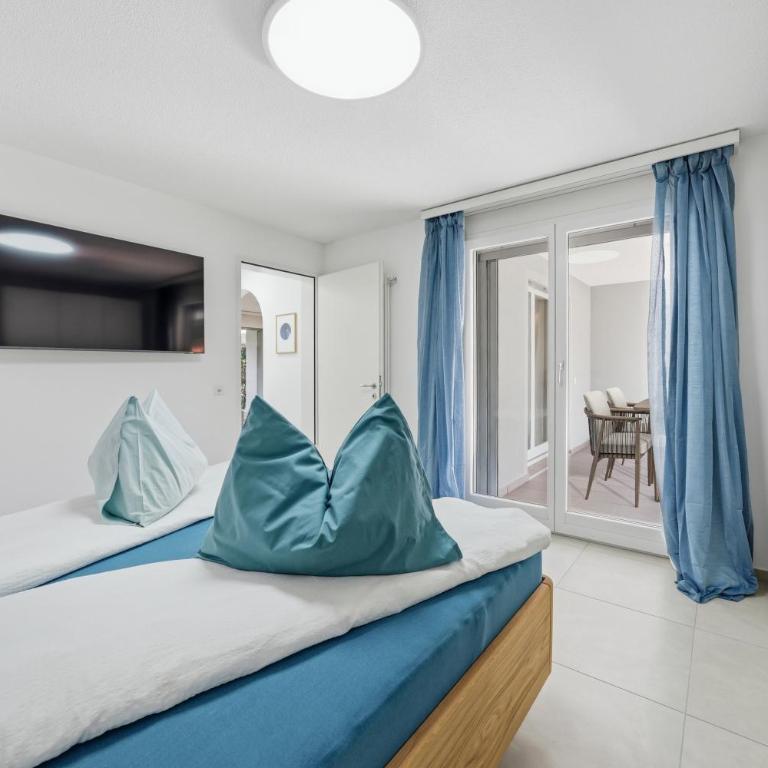 ASCONA GIARDINO FELICE Familienfreundliche Ferienwohnung mit 240m2 eigenem Garten & Klimaanlage - Appartamento con 2 Camere da Letto e Terrazza - 10