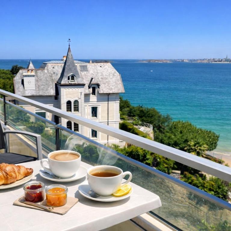 Le Crystal - Vue Mer & Accès Plage - Parking Privé - Apartamento con vistas al mar - 2