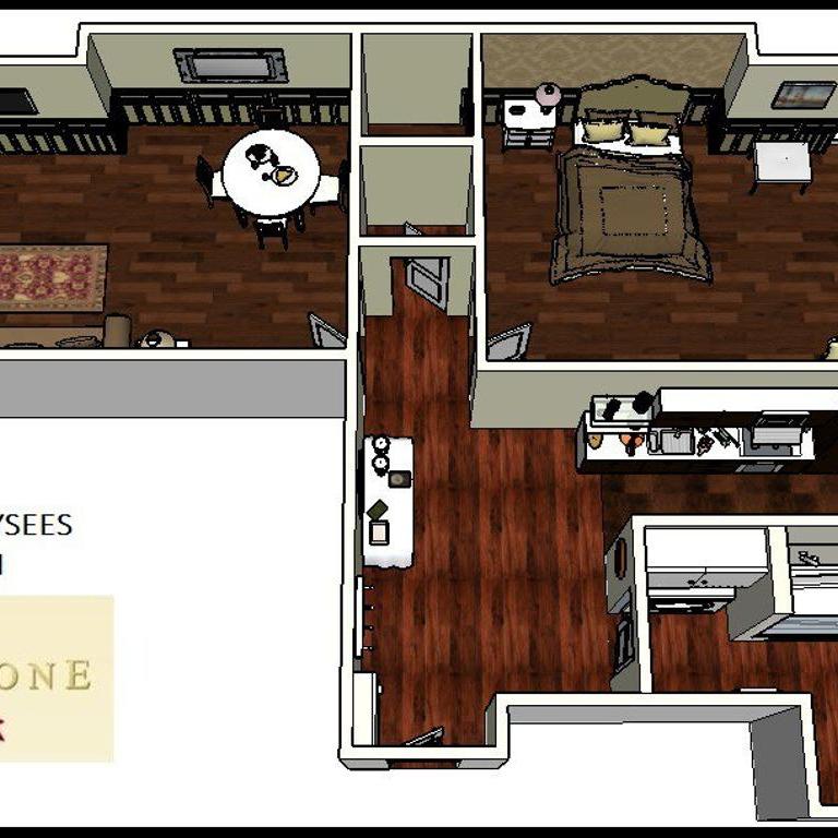 Le Triomphe Elysees - Appartement 1 Chambre - 9
