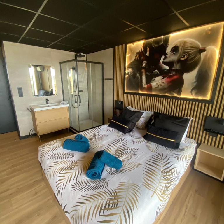 Cap d Agde Village Naturiste Heliopolis AB Vue mer avec Terrasse Clim et Parking - Studio mit Meerblick - 1