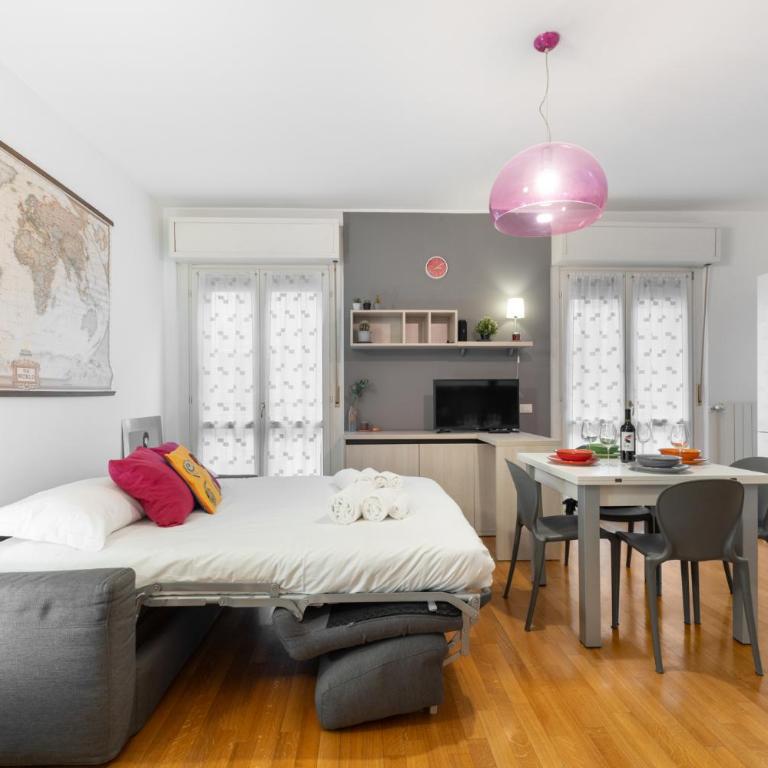 Duomo 10 min-Metro 5 min - NOLO - Nest Balcony WiFi - Appartamento con 1 Camera da Letto - 20