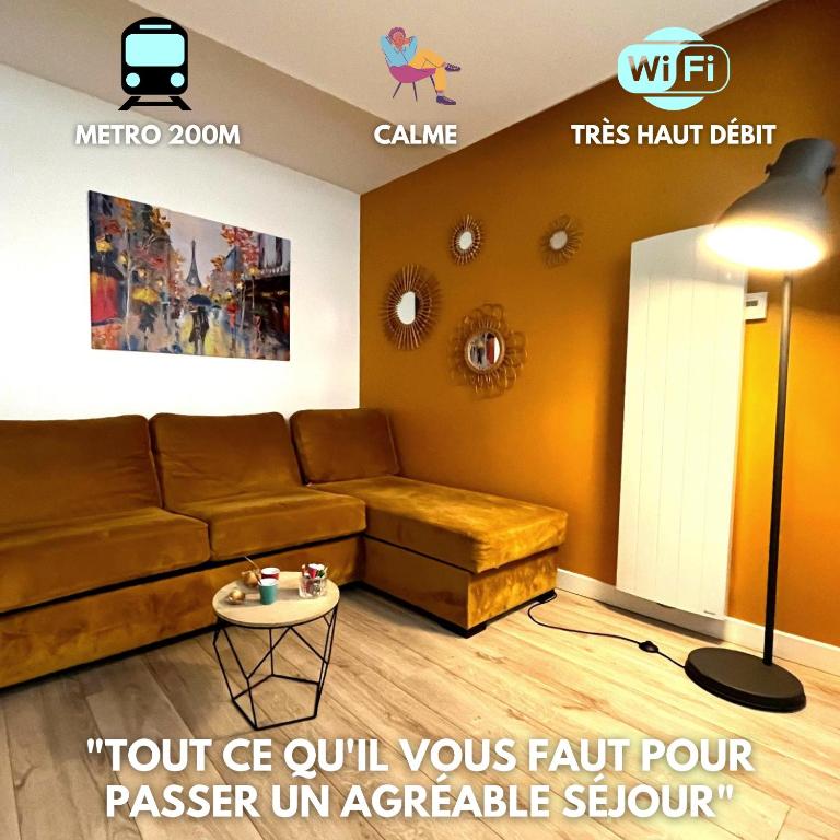 Les Âmes Heureuses-Père Lachaise-Wifi by La Clé des Expos in Paris - Apartamento de 2 dormitorios - 1