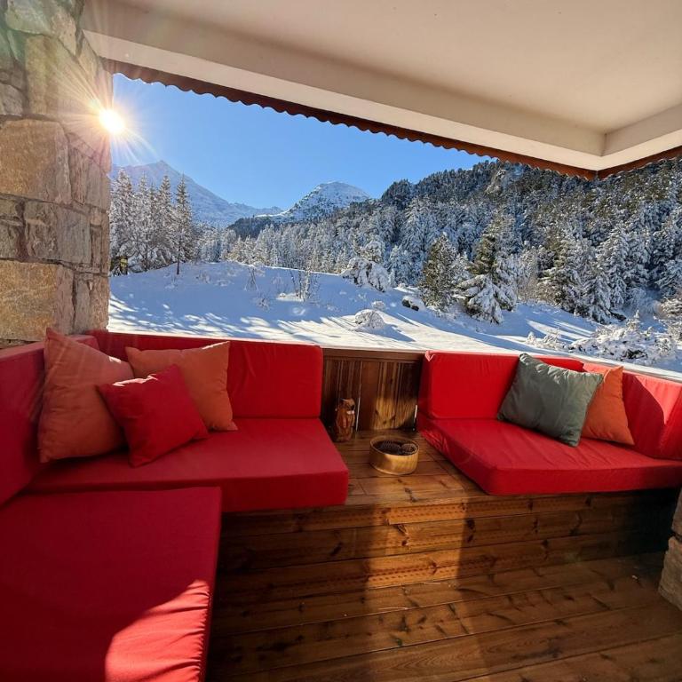 SkiMottaret - Appartement avec Vue sur la Montagne - 7