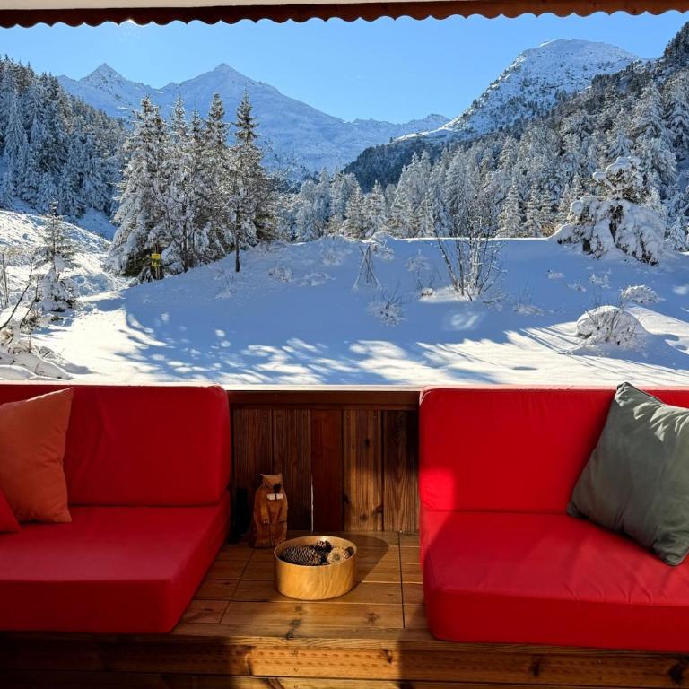 SkiMottaret - Appartement avec Vue sur la Montagne - 3