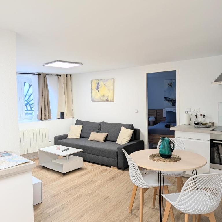 Appartement rénové place du Palais avec parking - Apartment mit 1 Schlafzimmer - 1