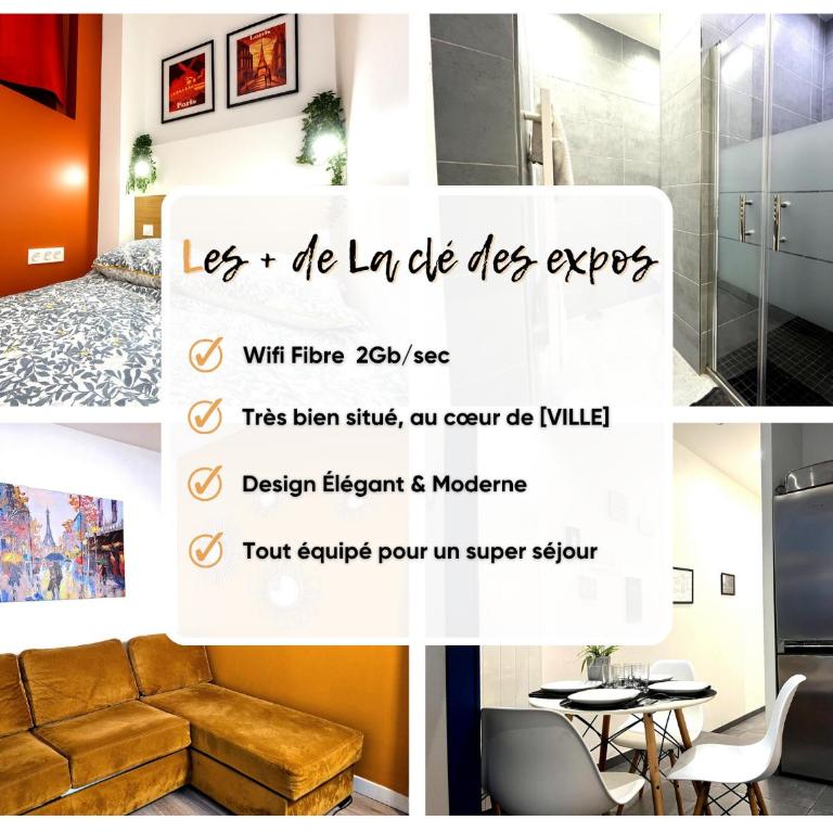 Les Âmes Heureuses-Père Lachaise-Wifi by La Clé des Expos in Paris - Apartamento de 2 dormitorios - 3