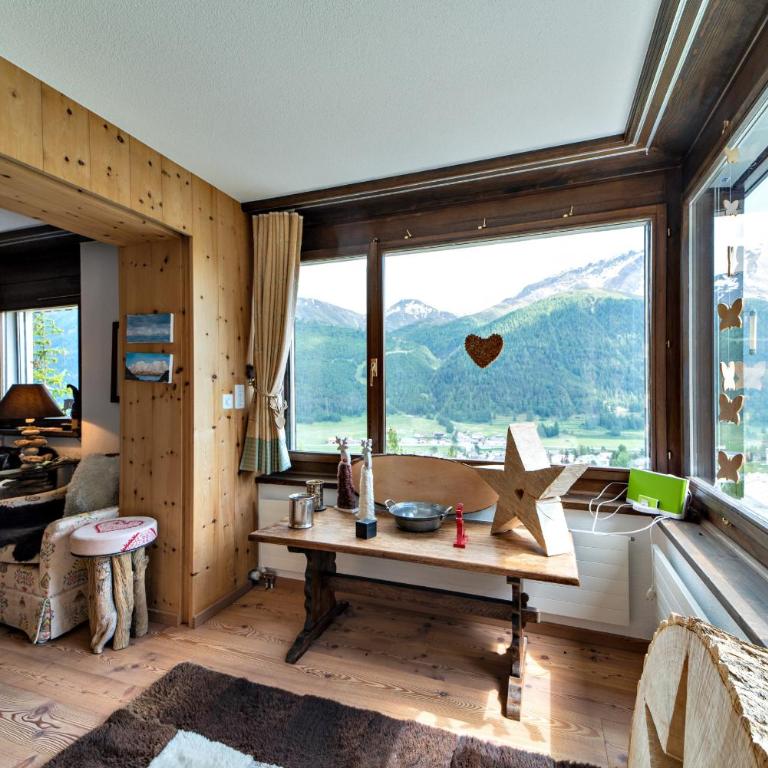 Chesa Flurigna - Zuoz - Apartment mit 3 Schlafzimmern - 7